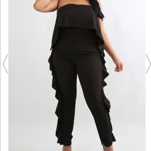 Flare Swirl Jumpsuit